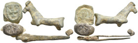 4 ANCIENT GREEK/ROMAN MIX LOT
Condition : See picture. No return