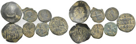 7 BYZANTINE BRONZ COIN LOT
See Picture. No return.