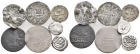 7 GREEK ISLAMIC/MEDIEVAL SILVER COIN LOT
See Picture. No return.