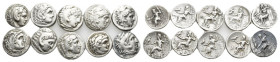 10 GREEK SILVER DRACHMI COIN LOT
See Picture. No return.