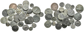 27 GREEK/ROMAN BRONZE COIN LOT
See Picture. No return.