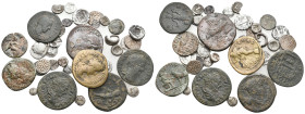 36 GREEK/ROMAN/ISLAMIC SILVER/BRONZE COIN LOT
See Picture. No return.