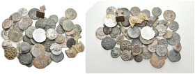 50 GREEK/ROMAN SILVER/BRONZE COIN LOT
See Picture. No return.
