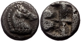 Kyme, Aeolis, AR obol (Silver, 9,3 mm, 1,13 g), ca. 480-450 BC.