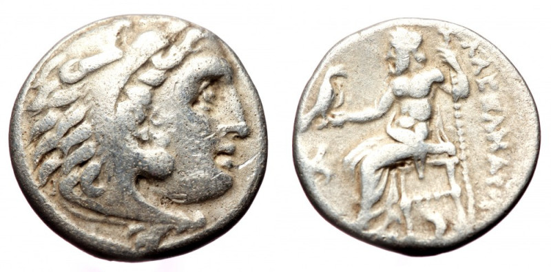 Kings of Macedonia, Mylasa, AR drachm (Silver, 4.21g, 18mm) in the name of Alexa...