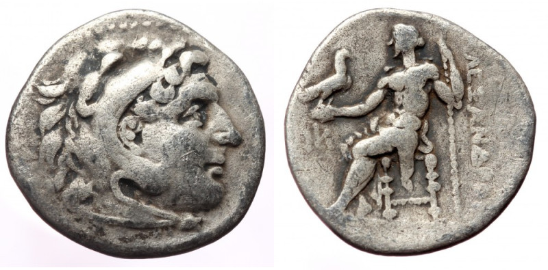 Kings of Macedon Alexander III, 'The Great' unreaserched AR drachm (Silver, 4.03...