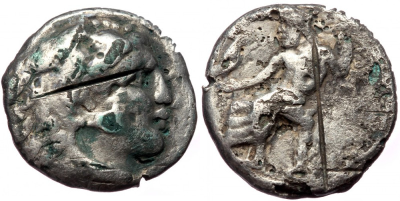 Drachm in Alexander the Great type, subaerat (Silver/bronze, 16,5 mm, 3,70 g), i...