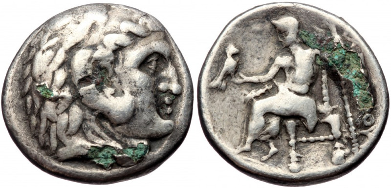 Kings of Macedon, Alexander III (336-323 BC) AR (foure) Tetradrachm (Silver, 14,...