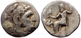 Kingdom of Macedon, Alexander III. (336-323 BC), AR drachm (Silver, 17,4 mm, 4,05 g), Lampsakos, ca. 310-301 BC.