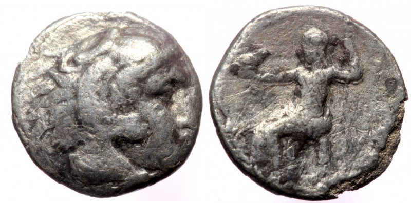 Kingdom of Macedon, Alexander III (336-323 BC) or diadoches, AR drachm (Silver, ...
