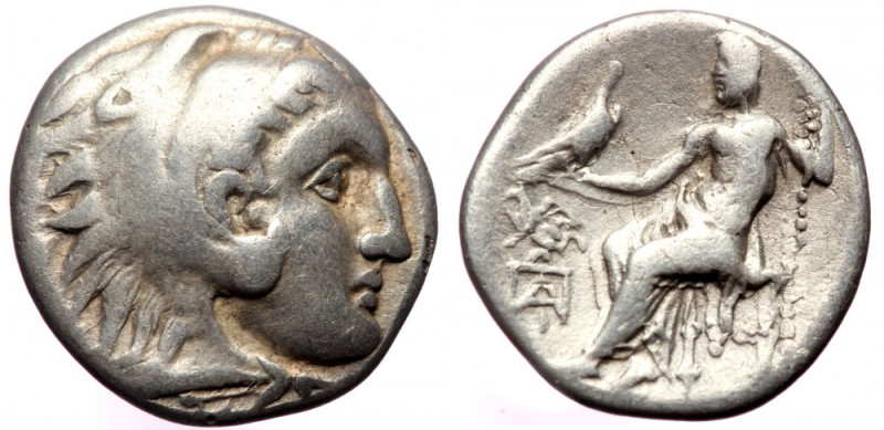 Kingdom of Macedon, AR drachm (Silver, 16,8 mm, 4,06 g), in the name and types o...