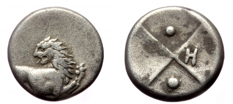Thrakia, Chersonesos, AR hemidrachm (Silver, 2.26g, 14mm) Ca 386-338 BC Thrakia,...