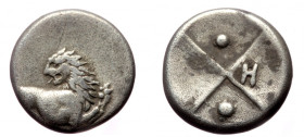 Thrakia, Chersonesos, AR hemidrachm (Silver, 2.26g, 14mm) Ca 386-338 BC