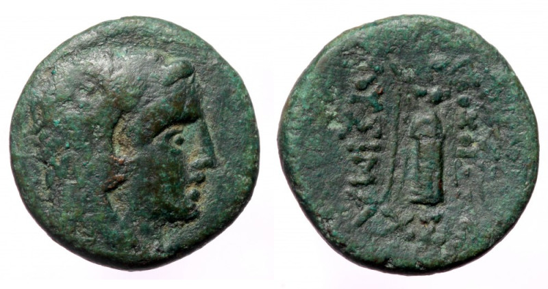 Thrace, Lysimacheia, AE (Bronze, 17,2 mm, 3,86 g), ca. 309-281 BC. Thrace, Lysim...