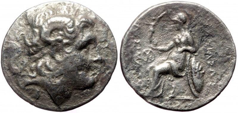 Kingdom of Thrace, Lysimachos (305-281 BC), AR tetradrachm (Silver, 30,5 mm, 13,...
