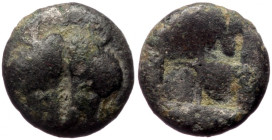 Lesbos, uncertain. Bl Obol (Silver, 0,99g, 9mm) ca 500-450 BC