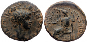 Phrygia, Synnada, Nero (54-68), AE (Bronze, 19,4 mm, 3,50 g), struck under Ti. K. Pison.