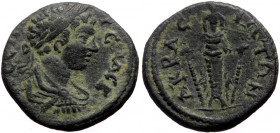 Lydia, Akrasos, Geta as caesar (197-209), AE (Bronze, 19,2 mm, 3,99 g).
