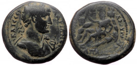 Phrygia, Apameia, Hadrian (117-138), AE hemiassarion (Bronze, 20,1 mm, 6,27 g).