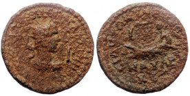 Pamphylia, Side Gallienus (253-268). Ae 10 Assaria (Bronze, 17.50g, 28mm)