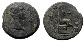 Cilicia, Flaviopolis Domitian (81-96) AE (Bronze, 7.27g, 23mm) Dated CY 17 (89/90 AD).
