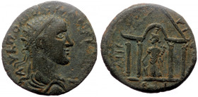CILICIA, Anemurium, AE (Bronze, 8.55g, 27mm) Valerian I (253-260)