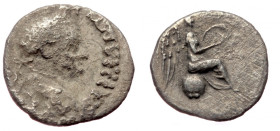 Cappadocia, Caesaraea AR Hemidrachm (Silver, 1.12g, 13mm) Vespasian (69-79)