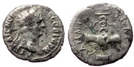 Cappadocia, Caesarea, AR didrachm (Silver, 2.51g, 19mm) Trajan (98-117AD), Issue: Trib. Pot. Cos II (AD 98/9)