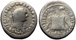 Domitian (Caesar, 69-81) AR Denarius (Silver, 2.85g, 19mm) Rome, 80
