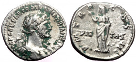 Hadrian (117-183), AR denarius (Silver, 19,5 mm, 3,18 g), Rome.