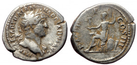 Hadrian (117-138), AR denarius (Silver, 20,3 mm, 2,87 g), Rome, 119-125.
