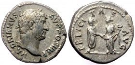 Hadrian (117-138), AR denarius (Silver, 18,1 mm, 3,61 g).
