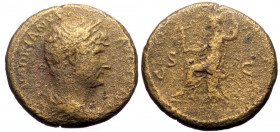 Hadrian (117-138), AE as (Bronze, 23,2 mm, 8,61 g), Rome, ca. 124/5.