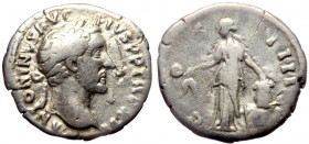 Antoninus Pius (138-161) AR Denarius (Silver, 2.76g, 18mm) Rome, 144-148.