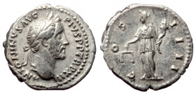 Antoninus Pius (AD 138-161) AR denarius (Silver, 3,41g, 19mm) Rome