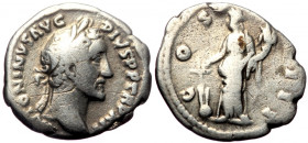 Antoninus Pius (138-161). AR Denarius (Silver, 2.55g, 18mm) Rome.
