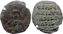 Anonymous follis, class A3 (Bronze, 31,6 mm, 9,95 g), Basil II & Constantine VIII (ca. 1020-28), Constantinople, ca. 102