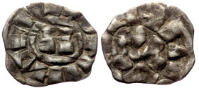 Italy, Lucca Henry III-V (1039-1125) AR denaro (Silver, 0.81g, 16mm)
