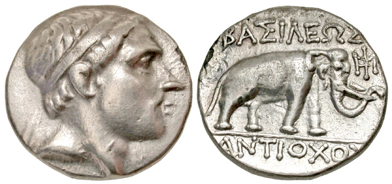 "Seleukid Kingdom. Antiochos III. 223-187 B.C. AR drachm (16.4 mm, 4.02 g, 12 h)...