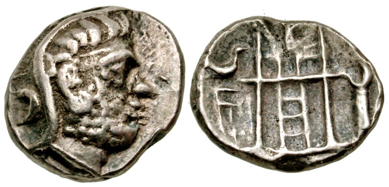 "Kingdom of Persis. Uncertain king. Late 2nd century B.C. AR drachm (17.3 mm, 4....