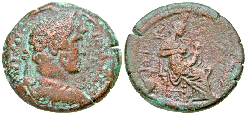 "Egypt, Alexandria. Hadrian. A.D. 117-138. 23.9 mm, 8.49 g, 12 h). Dated RY 16 (...