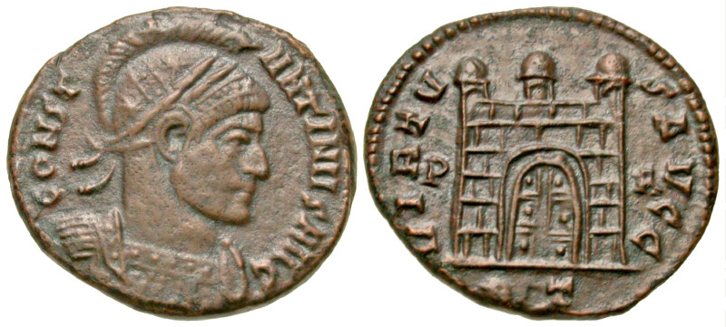 "Constantine I. A.D. 307/10-337. AE 3 (18.3 mm, 2.94 g, 6 h). Rome mint , Struck...