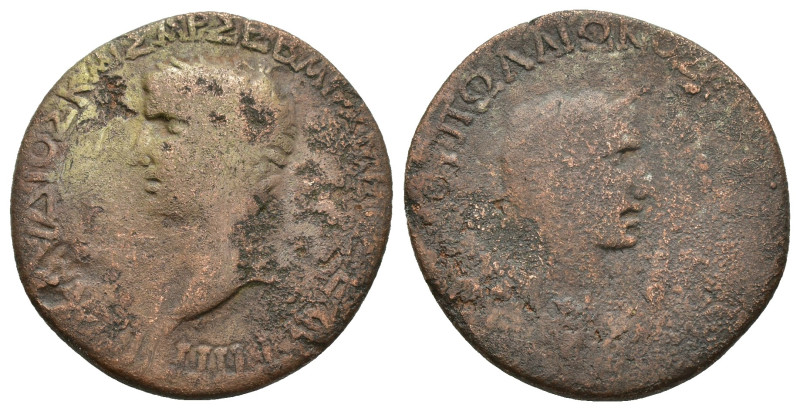 BITHYNIA. Nicomedia. Claudius, 41-54. Diassarion (Bronze, 25mm, 7.8 g), L. Mindi...