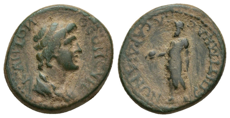 LYDIA, Sardis. Pseudo-autonomous issue. temp. Nero, AD 54-68. Æ (19mm, 4.8 g). T...