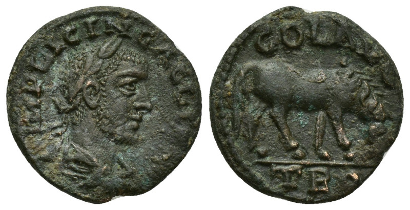 Troas, Alexandria Troas. Gallienus. A.D. 253-268. AE (19mm, 4.4 g). IMP LICIN GA...