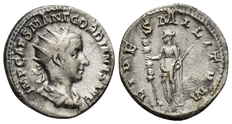 GORDIAN III (238-244). Antoninianus. (21mm, 4.3 g) Rome. Obv: IMP CAES M ANT GOR...