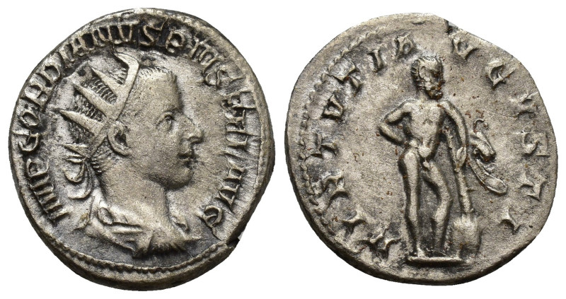 Gordian III. AD 238-244. Rome Antoninianus AR (21mm, 4.6 g). IMP GORDIANVS PIVS ...