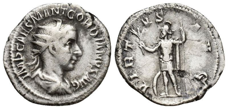 Gordian III. AD 238-244. Rome Antoninian AR (22mm, 3.8 g). IMP GORDIANVS PIVS FE...