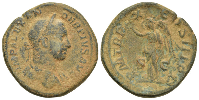 SEVERUS ALEXANDER (222-235). Sestertius. (31mm, 17.6 g) Rome. Obv: IMP ALEXANDER...