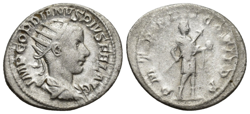 Gordian III AR Antoninianus. (23mm, 3.6 g) Rome, AD 241-243. IMP GORDIANVS PIVS ...